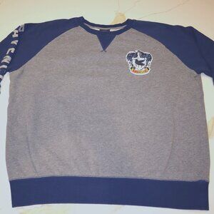 Harry Potter Ravenclaw Sweatshirt Varsity Style Pullover Universal 2XL HP